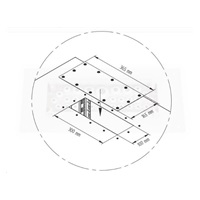 TRITON Průchodka kabelů pro RIE/RDE, šedá