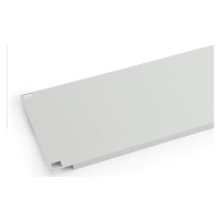 TRITON 19" záslepka, 4U, plastový zámek, šedá