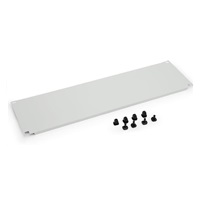 TRITON 19" záslepka, 5U, plastový zámek s logem Tritón, černá