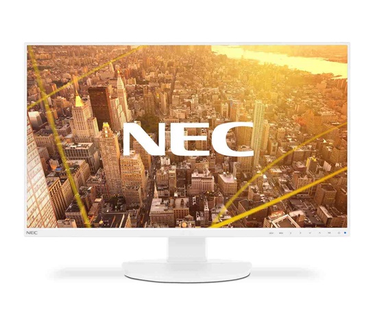 SHARP/NEC MT 27" MultiSync EA271F, AH-IPS, 1920x1080, 250nit, 1000:1, 6ms, DP / DVI-D / HDMI / USB / VGA, Repro, Bílý