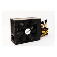 1stCOOL zdroj ATX 1600W MINER 1600, APFC, 90+, bez síťového kabelu