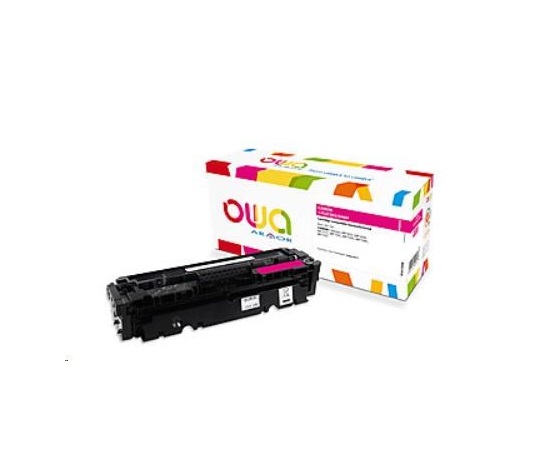 Toner OWA Armor do CANON LBP  653Cdw, 654Cx, MFP735Cx, 5000 str., czerwona/magenta (CRG046H M)