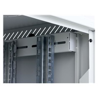 TRITON 19" jednodílný rozvaděč 12U/400mm, odnímatelné boční kryty