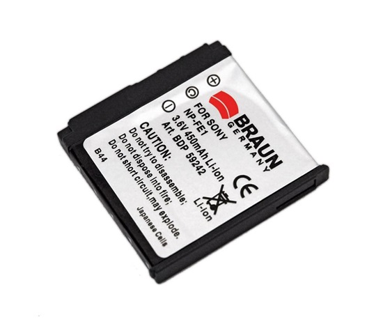 Braun akumulátor SONY NP-FE1, 450mAh
