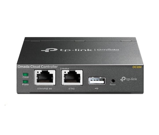 TP-Link OC200 Omada Hardware Controller (2x100Mb/s LAN, 1xPoE-in, 1xUSB2.0, 1xmicroUSB)