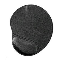 GEMBIRD Podložka pod myš gelová ergonomická Maxi, černá
