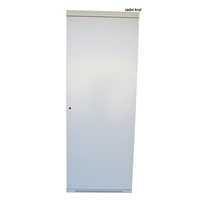 LEXI-Net 19" stojanový rozvaděč 27U 600x600 rozebiratelný, ventilační jednotka, termostat, kolečka, 600kg, sklo, šedý