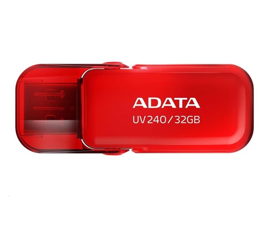 ADATA Flash Disk 32GB USB 2.0 Dash Drive UV240, Black