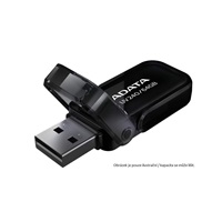 ADATA Flash Disk 32GB USB 2.0 Dash Drive UV240, Black