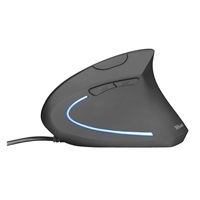 TRUST Myš Verto ergonomic mouse USB, black (černá)
