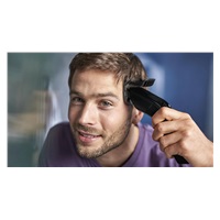 Philips HC3510/15 zastřihovač vlasů, 13 nastavení délky, technologie Trim-n-Flow, nerezové ocelové břity, černá