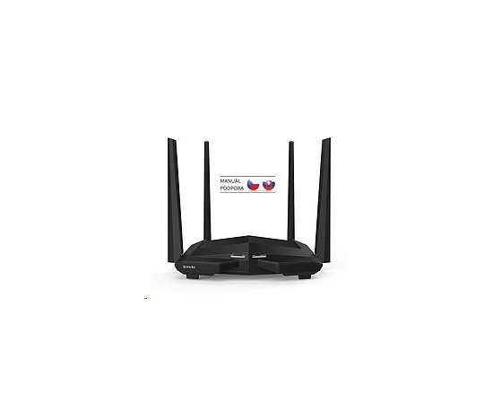 Tenda AC10 Wireless AC1200 Dual Band Router, 1x gigabit WAN, 3x gigabit LAN