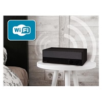 Orava PEGASUS 1 reproduktor, 22.5 W, subwoofer, WiFi, Bluetooth, AUX vstup, Multiroom systém, černá