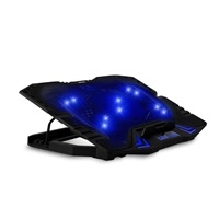 EVOLVEO Ania 5, chladicí podstavec pro notebook, modré podsvícení