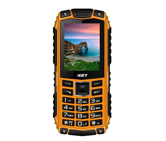 iGET Defender D10, Dual SIM, Orange