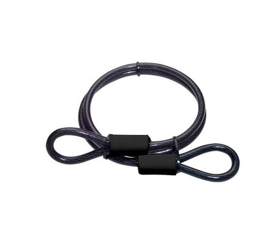 Master Lock Ohebné ocelové lanko  72EURD - 450cm x 1cm