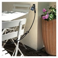 Master Lock Ohebné ocelové lanko  72EURD - 450cm x 1cm