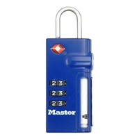 Master Lock Visací kombinační zámek  TSA 4693EURDBLU