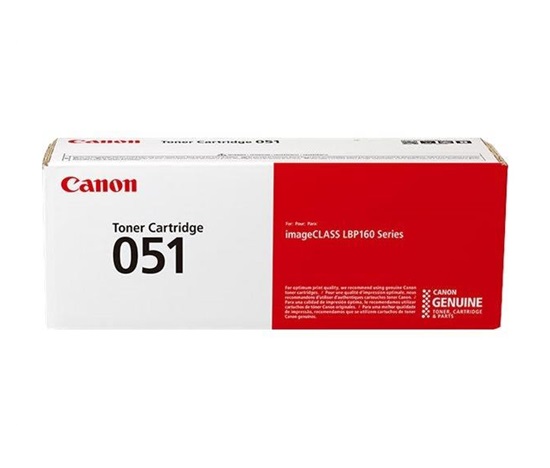 Canon TONER CRG 051 černý pro LBP162dw, MF269dw, MF267dw, MF264dw (1700 str.)