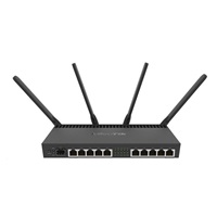 MikroTik RouterBOARDRB RB4011iGS+5HacQ2HnD-IN, quad-core 1.4GHz CPU,1GB RAM,10xLAN,1x SFP+, Wi-Fi 2.4+5GHz (2033Mbps),L5