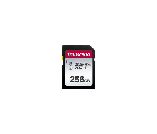 TRANSCEND SDXC karta 256GB 300S, UHS-I U3 V30 (R:95/W:45 MB/s)