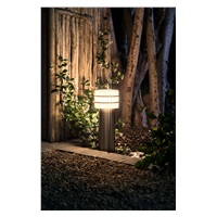 PHILIPS Tuar Venkovní stojan, Hue White, 230V, 1x9.5W E27, Nerezová (1740547P0)