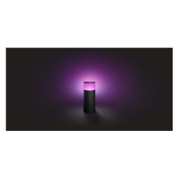 PHILIPS Calla Venkovní stojan, Hue White and color ambiance, 230V, 1x8W integr.LED, Chrom matný, rozšíření (1742030P7)