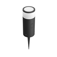 PHILIPS Calla Venkovní stojan, Hue White and color ambiance, 230V, 1x8W integr.LED, Chrom matný, rozšíření (1742030P7)