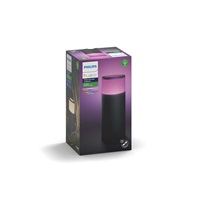 PHILIPS Calla Venkovní stojan, Hue White and color ambiance, 230V, 1x8W integr.LED, Chrom matný, rozšíření (1742030P7)