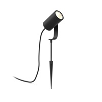 PHILIPS Lily Venkovní bodové světlo,Hue White and color ambiance,230V,1x8W integr.LED,Chrom matný, rozšíření (1741530P7)