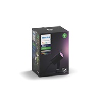 PHILIPS Lily Venkovní bodové světlo,Hue White and color ambiance,230V,1x8W integr.LED,Chrom matný, rozšíření (1741530P7)