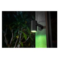 PHILIPS Lily Venkovní bodové světlo,Hue White and color ambiance,230V,1x8W integr.LED,Chrom matný, rozšíření (1741530P7)