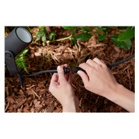 PHILIPS Lily Venkovní bodové světlo,Hue White and color ambiance,230V,1x8W integr.LED,Chrom matný, rozšíření (1741530P7)