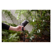 PHILIPS Lily Venkovní bodové světlo,Hue White and color ambiance,230V,1x8W integr.LED,Chrom matný, rozšíření (1741530P7)