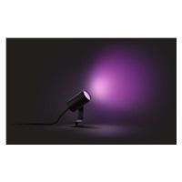 PHILIPS Lily Venkovní bodové světlo, Hue White and color ambiance, 230V, 1x8W integr.LED, Chrom matný (1742830P7)