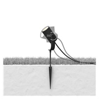 PHILIPS Lily Venkovní bodové světlo, Hue White and color ambiance, 230V, 1x8W integr.LED, Chrom matný (1742830P7)