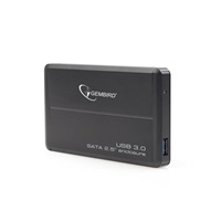 GEMBIRD externí box pro 2.5" zařízení, USB 3.0, SATA, černý