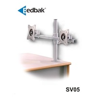 Stolní držák na 2 monitory Edbak SV05