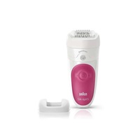 BRAUN Silk-épil SensoSmart 5-500 epilátor, SensoSmart, SmartLight, 28 pinzet, 2 rychlosti, masážní válečky, růžový
