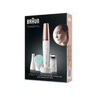 Braun FaceSpa Pro 913 epilátor pro epilaci obličeje, 3v1, revitalizace, tónování pleti