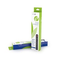 GEMBIRD Přepěťová ochrana, 5 zásuvek, 3m, černá