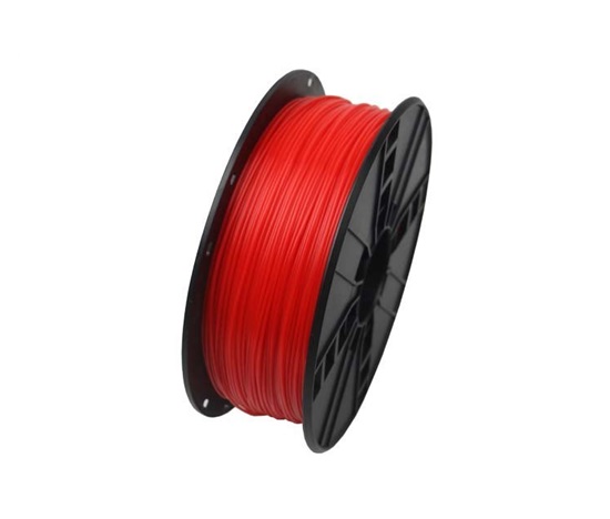 GEMBIRD Tisková struna (filament) PLA, 1,75mm, 1kg, fluorescentní, červená