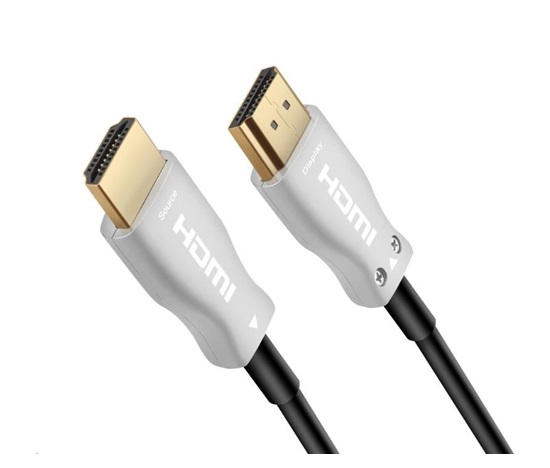 PREMIUMCORD Kabel HDMI optický fiber High Speed with Ether. 4K@60Hz, 15m, M/M, zlacené konektory