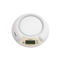 Orava EV-2 digitální kuchyňská váha, LCD displej, přesnost 1 g, s miskou, automatické vypnutí