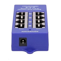 POE injektor pasivní - 4x 1 Gb/s, stíněný