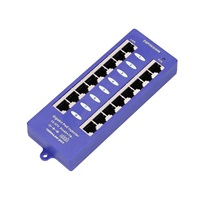 POE injektor pasivní - 8x 1 Gb/s, stíněný, svorkovnice