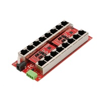 POE injektor aktivní - 8x 1Gb/s, stíněný, svorkovnice, 802.3af/at