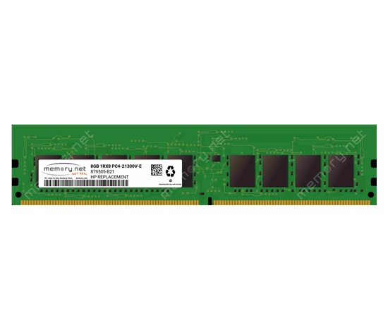 HPE 8GB (1x8GB) SR x8 DDR4-2666 CAS191919 Unbuff Std Mem Kit ml30/dl20g10/microserverG10+