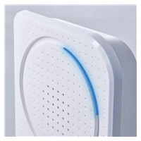 Solight Bezdrátový hlásič pohybu/gong, externí PIR čidlo, napájení bateriemi, bílý