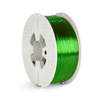 VERBATIM 3D Printer Filament PET-G 1.75mm, 327m, 1kg green transparent